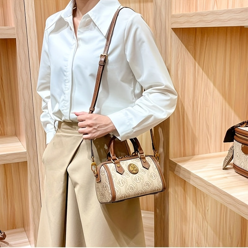 Luxury Boston Pillow Bag - Trendy Women's Shoulder Crossbody Handbag