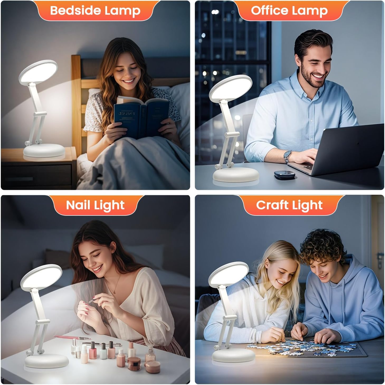 Rechargeable LED Desk Lamp