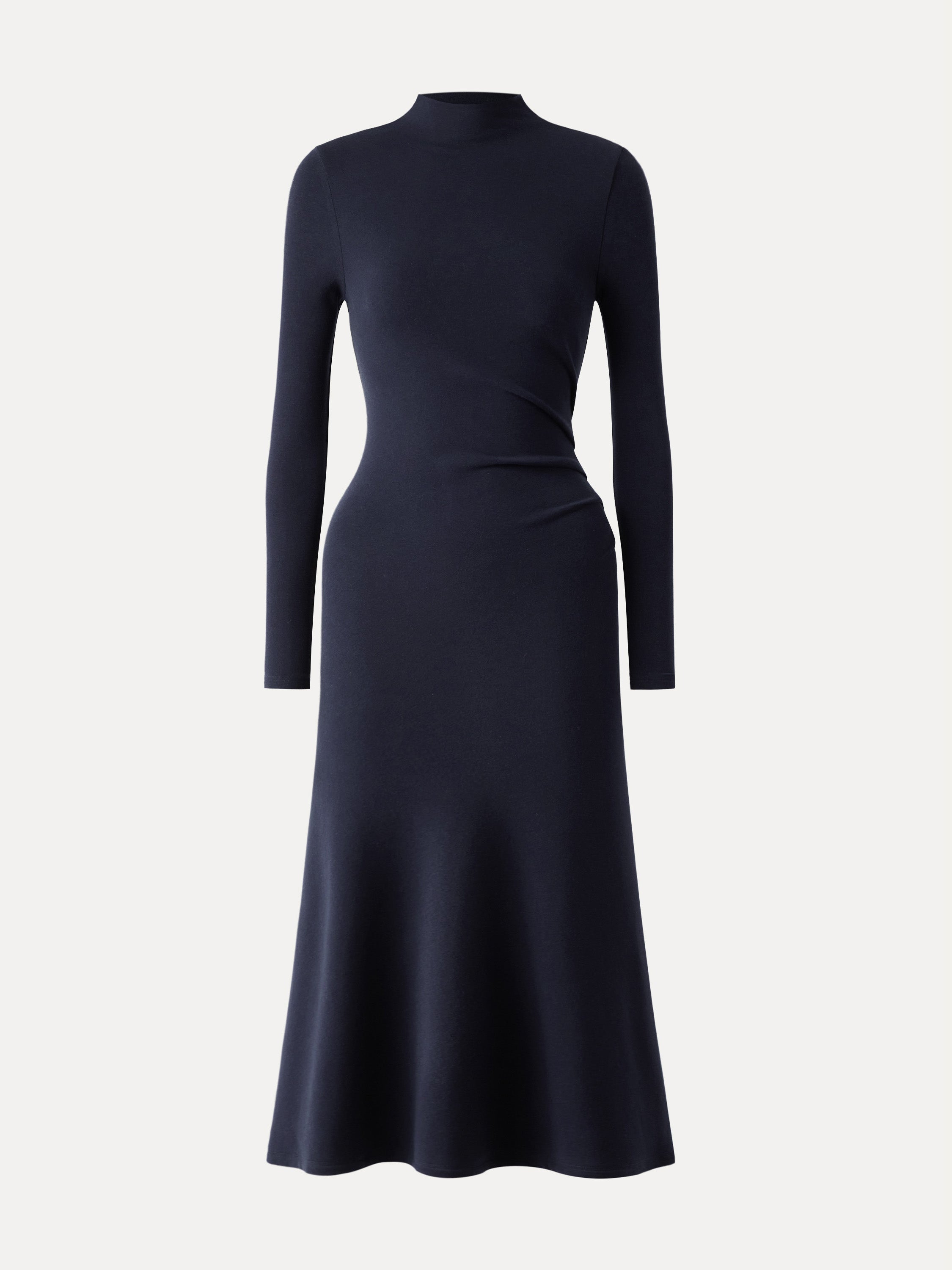 ProWarm Navy Long Sleeve Midi Dress