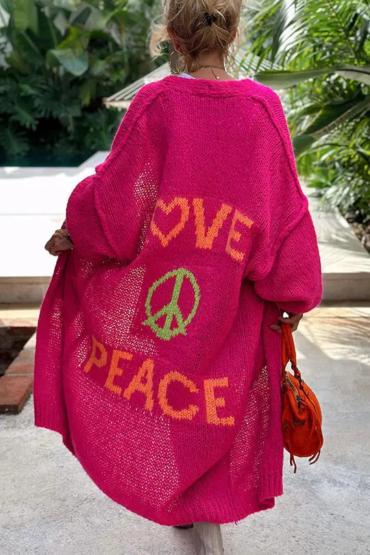 LOVE & PEACE Cardigan