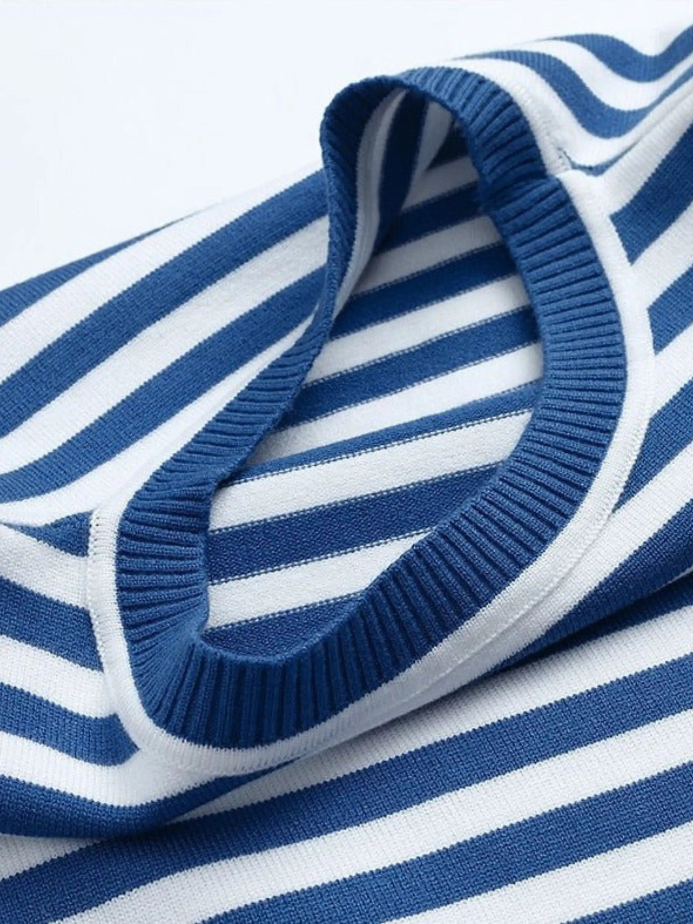 Striped Knit Sweater