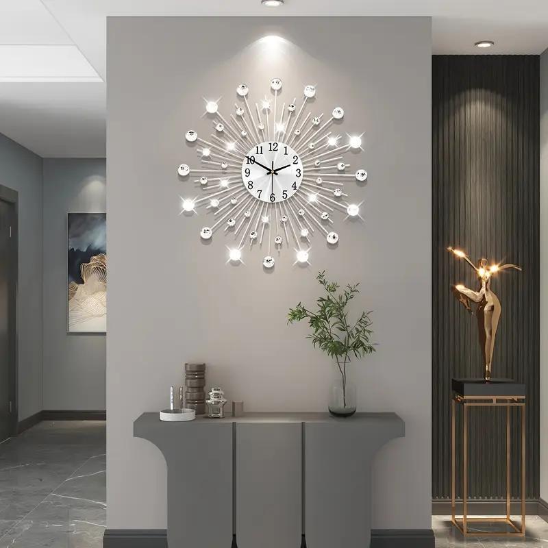 Large Pendulum Wall Clock - Modern Giant Battery Operated Clock