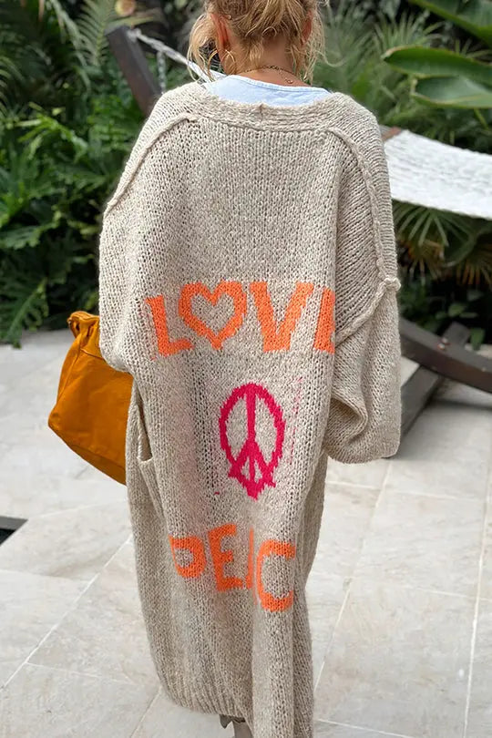 LOVE & PEACE Cardigan