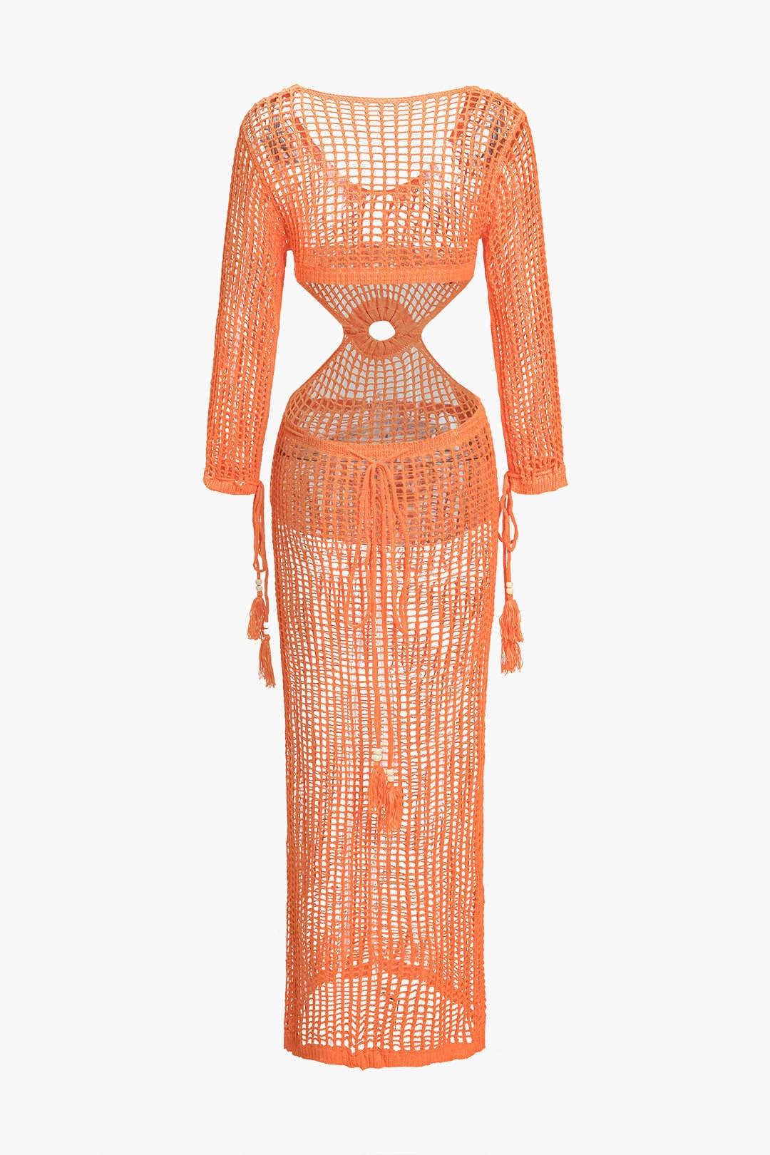 Boho Beach Dress with Cut-Outs – Ideal for Summer & Vacation
