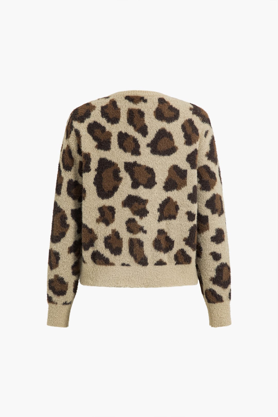 Soft Knit Leopard Print Cardigan – Trendy & Comfortable