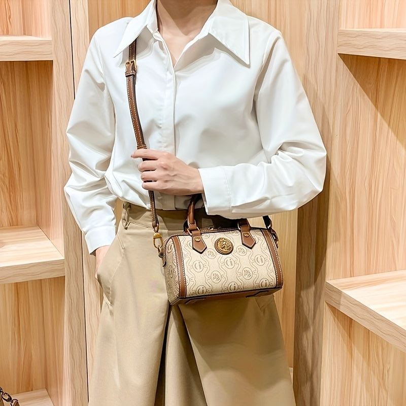 Luxury Boston Pillow Bag - Trendy Women's Shoulder Crossbody Handbag