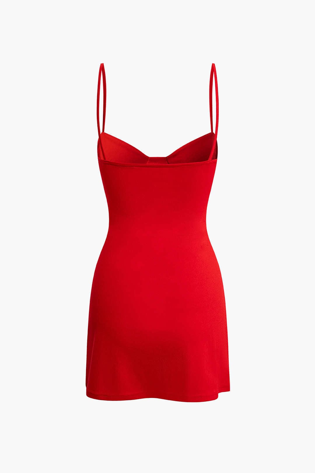 Figure-Hugging Spaghetti Strap Dress – Classic Chic & Feminine