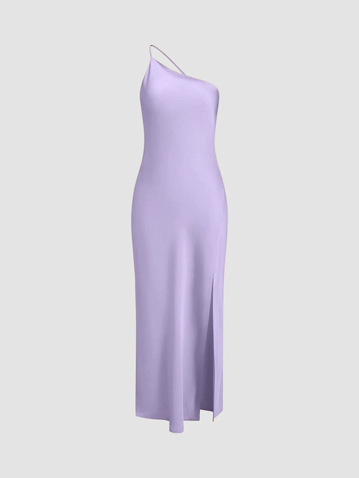 Elegant Backless Satin Dress for Weddings and Parties