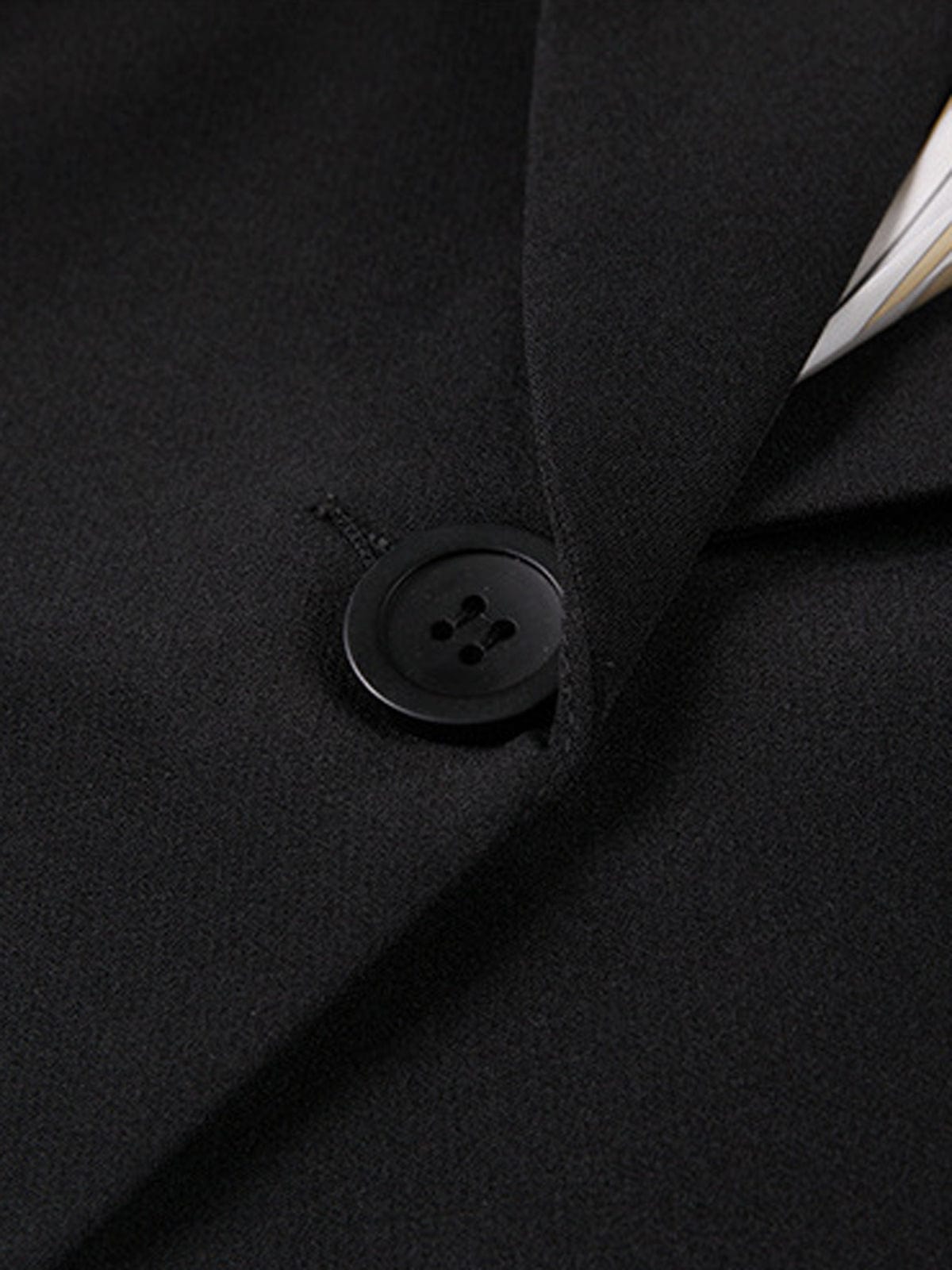 Trendy Black Cropped Blazer for Women