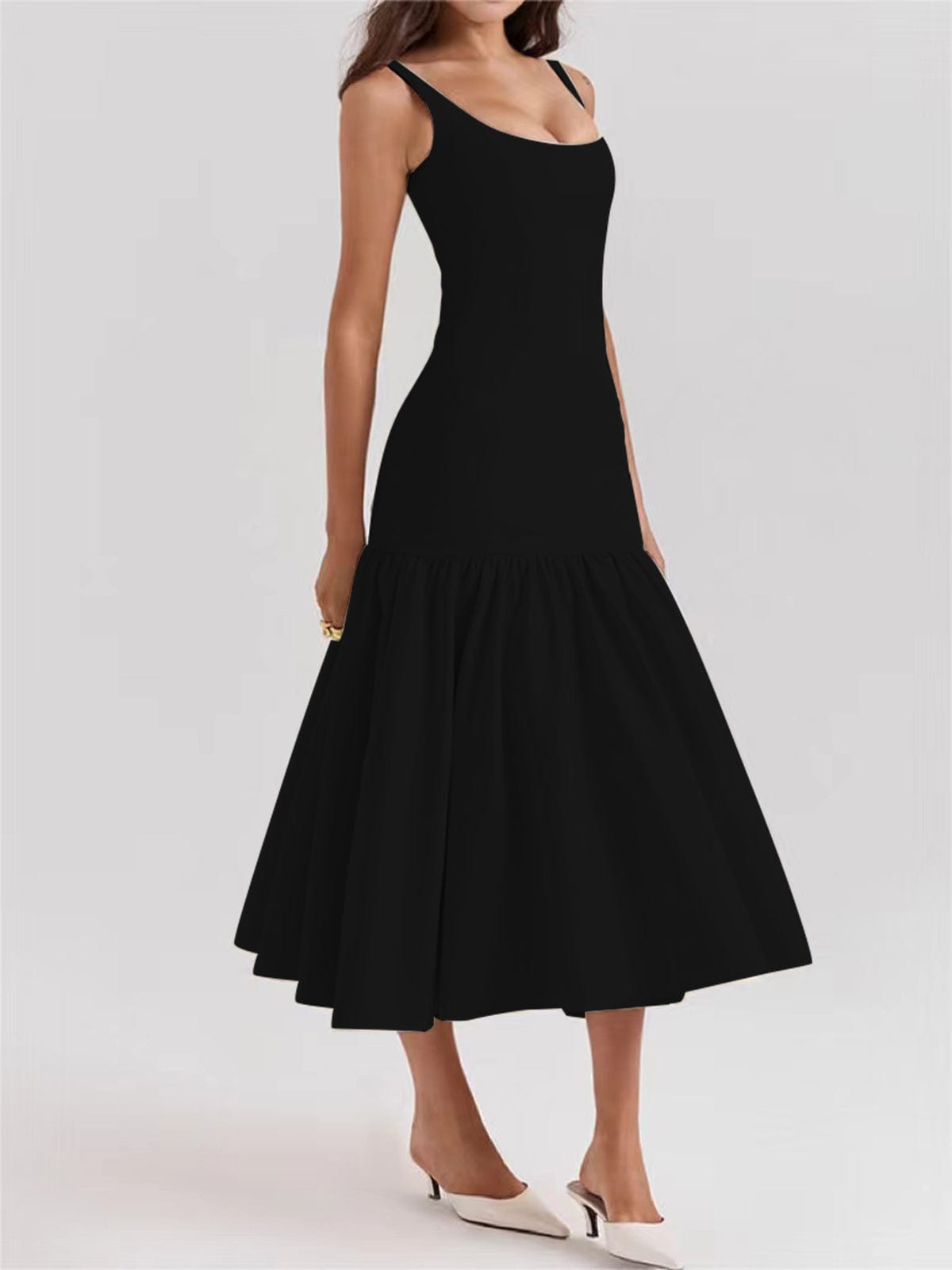 Elegant Ruffle Maxi Dress for Special Occasions