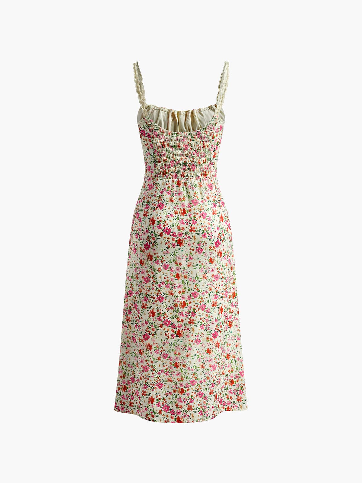 Romantic Floral Vintage Dress