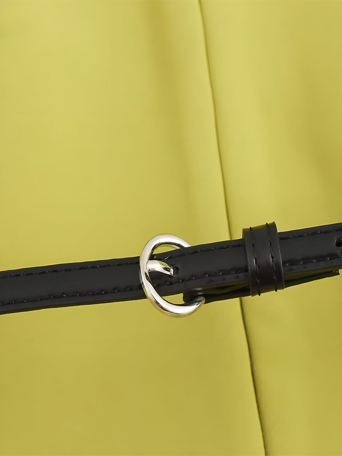 Cropped V-Neck Blazer with Slim Belt for Women