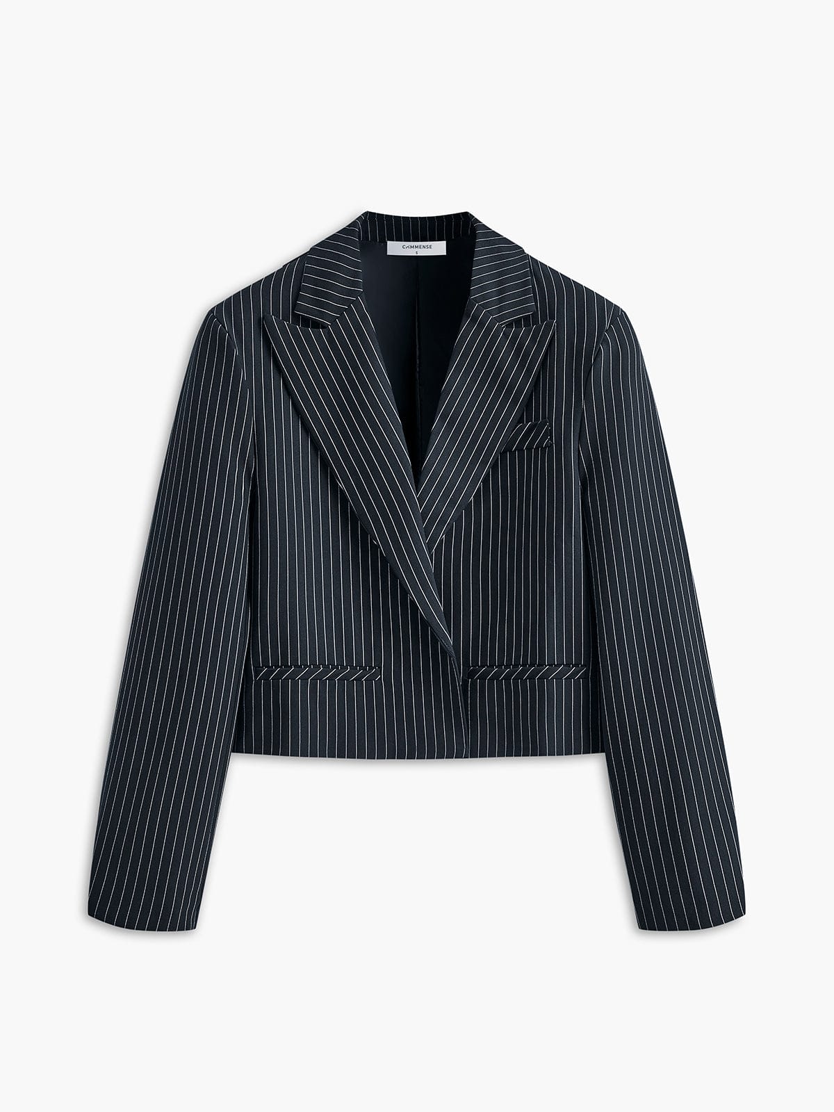 Short Striped Blazer for Women