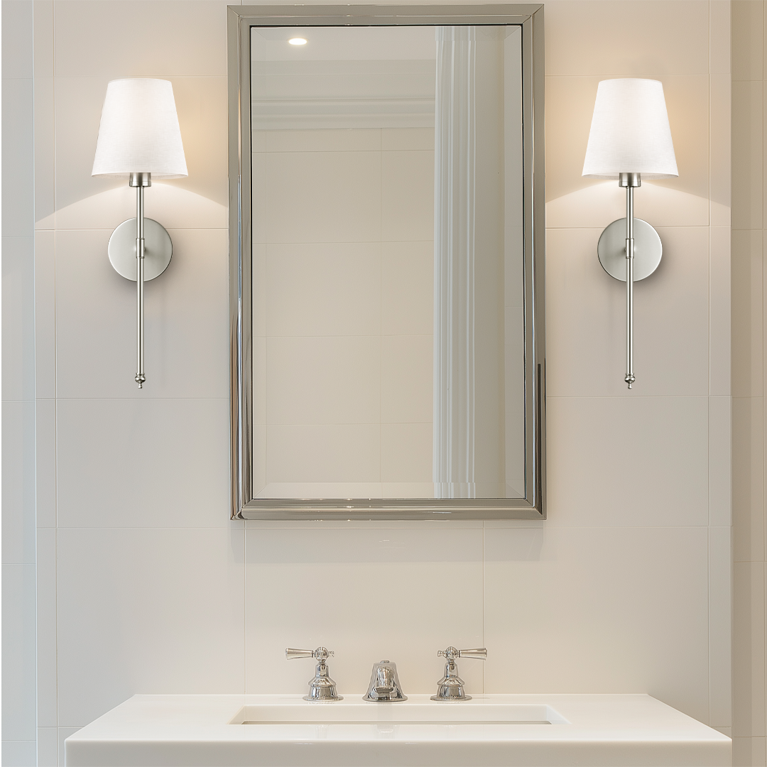 Rechargeable Wireless Wall Sconces – Set of 2 | No-Drill Luxury Lighting