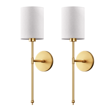 Rechargeable Cylindrical Wall Sconces | Set of 2 Wireless Wall Lights