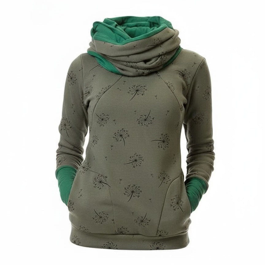 Women’s Maternity Nursing Hoodie – Long Sleeve Breastfeeding Sweatshirt