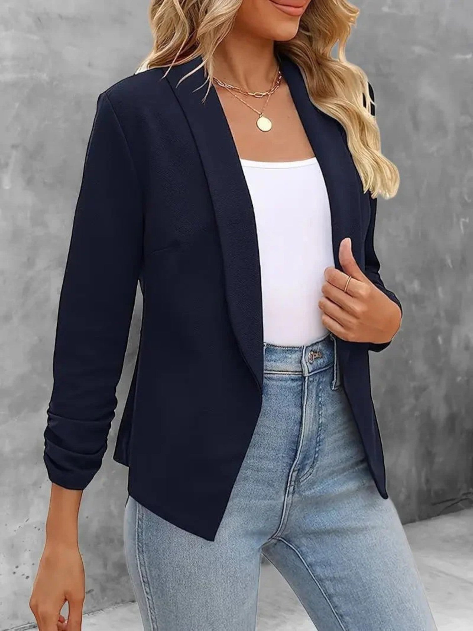 Stylish Women's Open Blazer