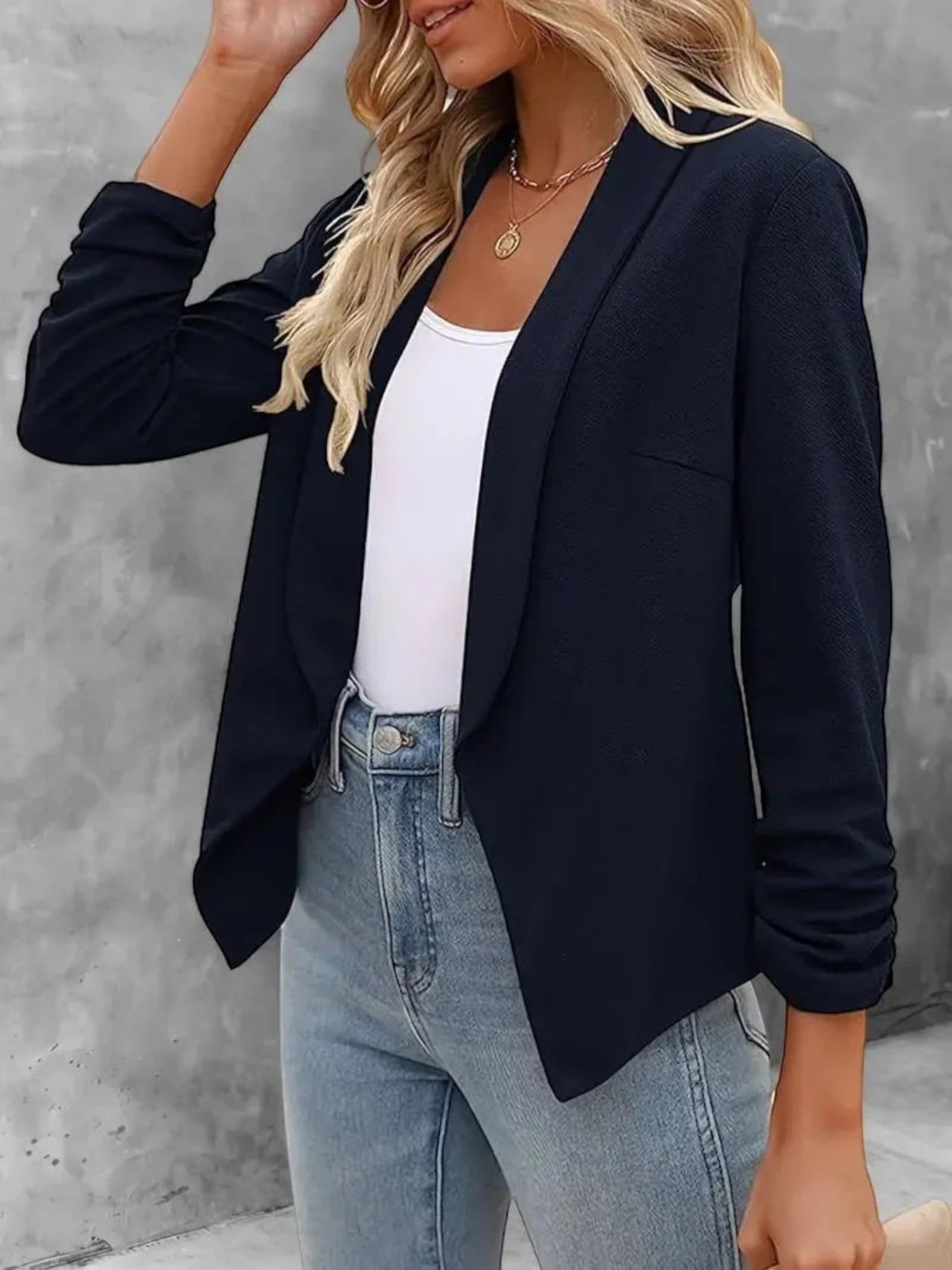 Stylish Women's Open Blazer