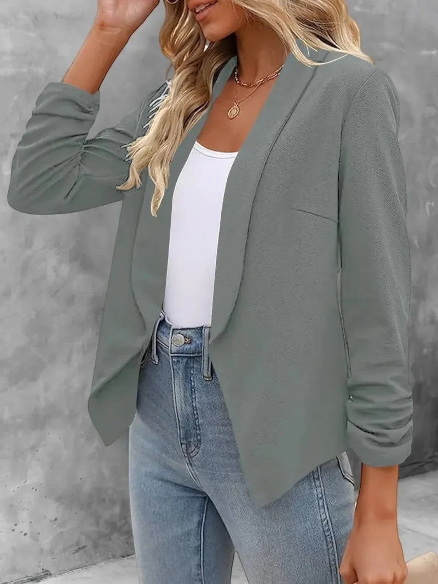 Stylish Women's Open Blazer