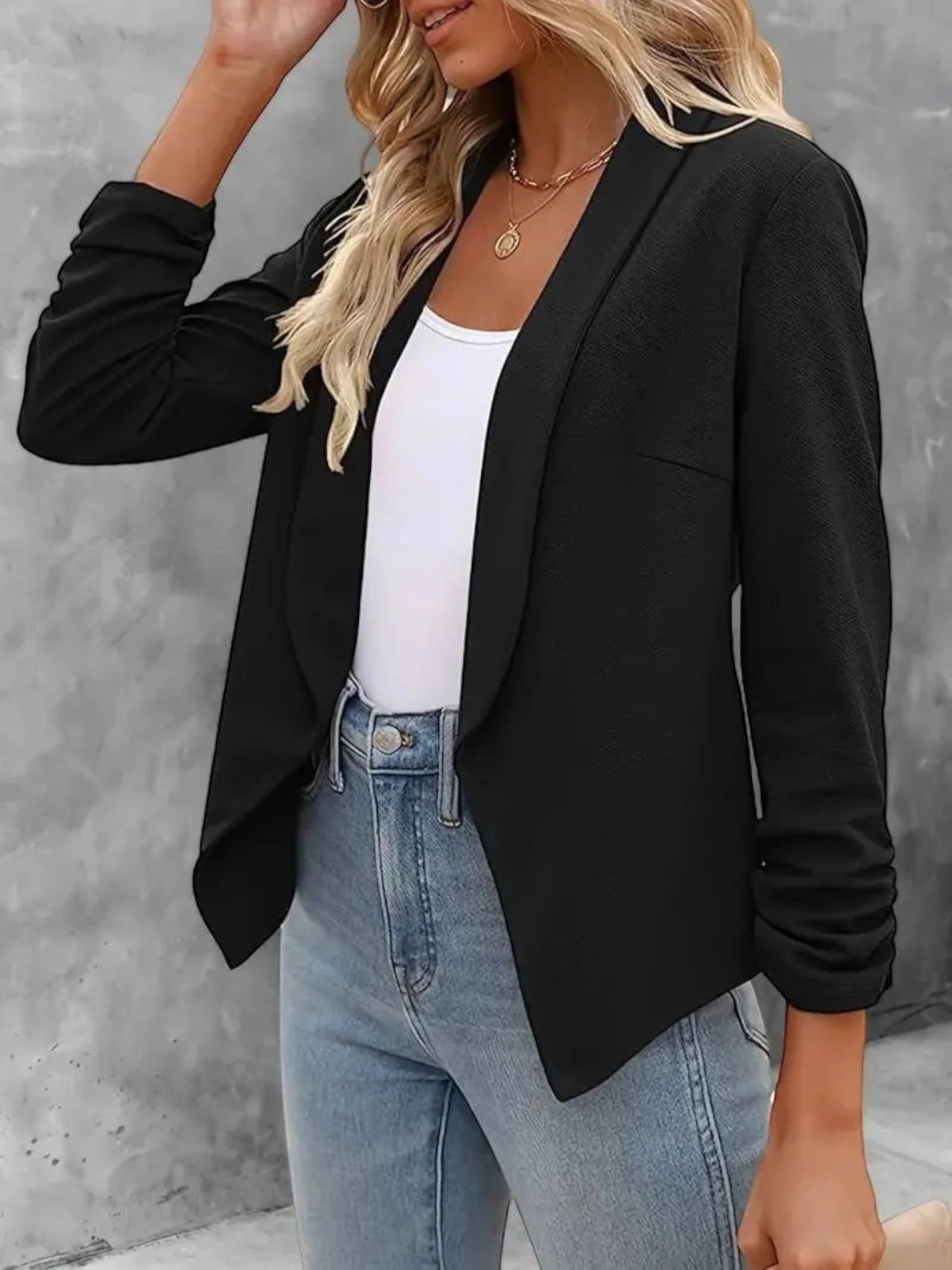 Stylish Women's Open Blazer