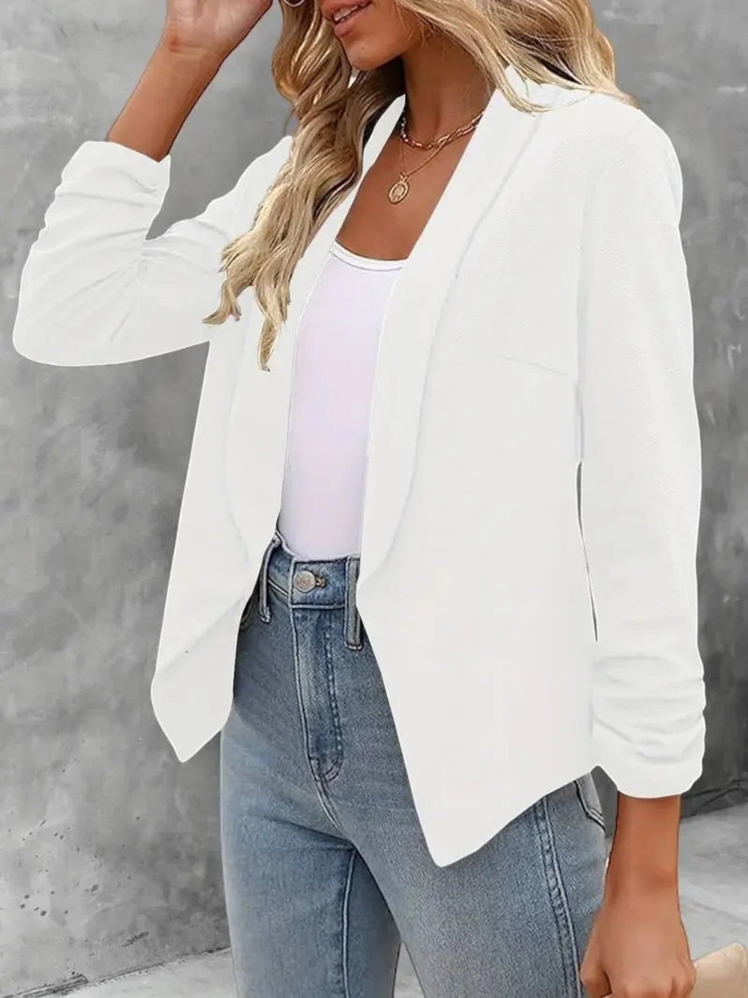 Stylish Women's Open Blazer