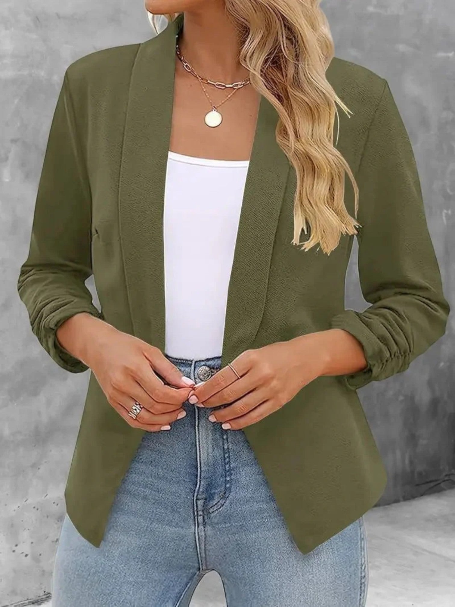 Stylish Women's Open Blazer
