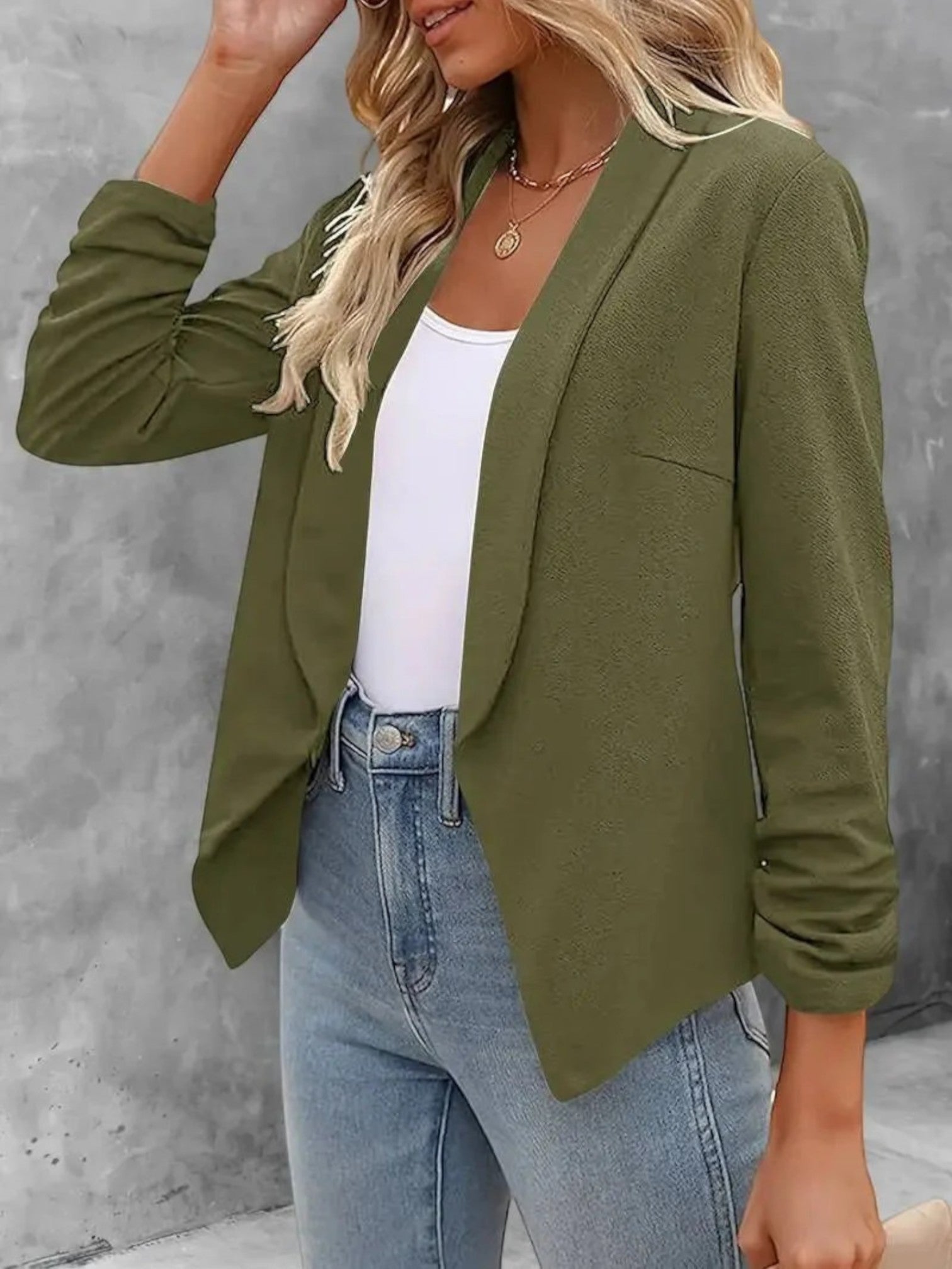 Stylish Women's Open Blazer