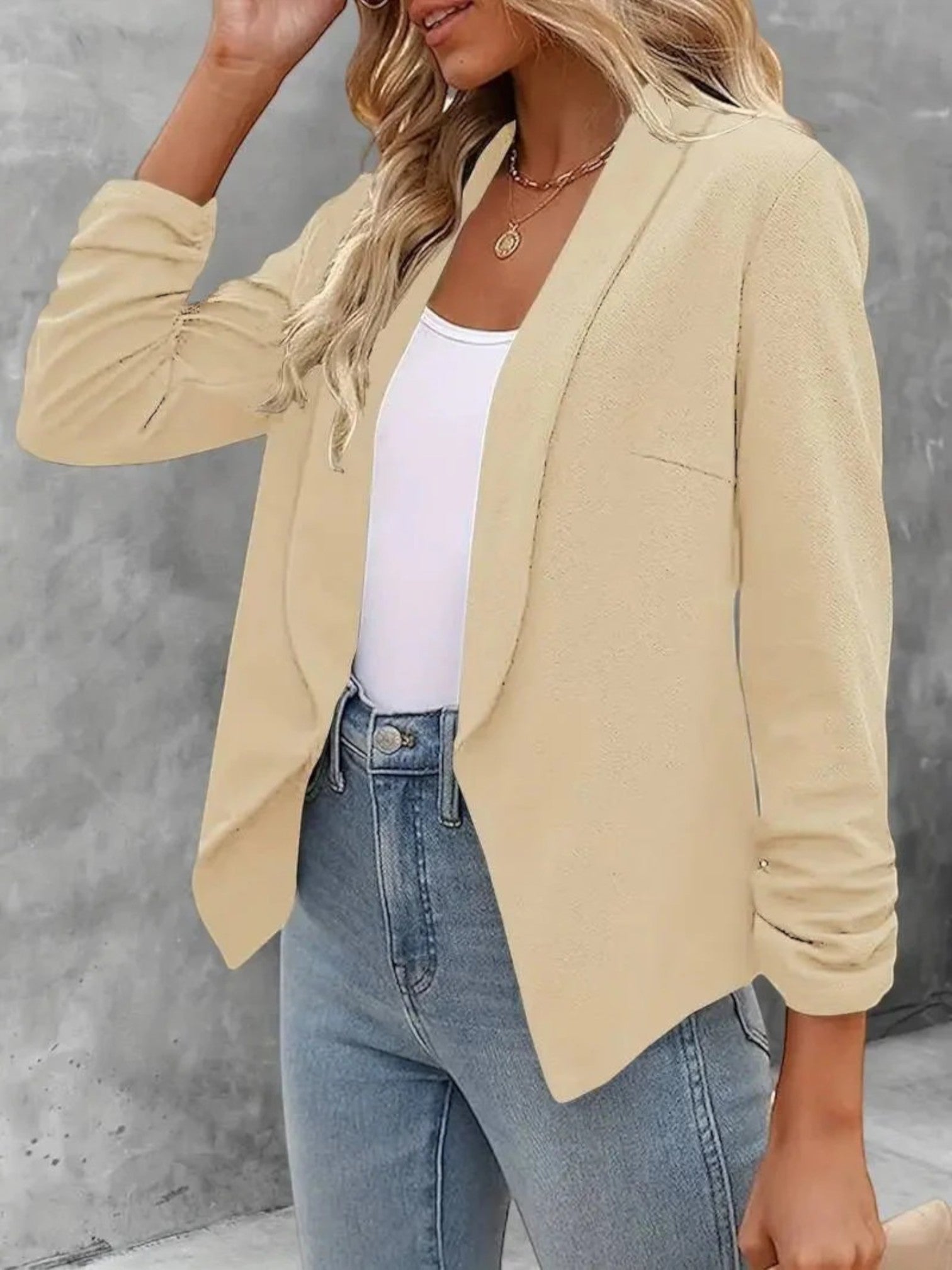 Stylish Women's Open Blazer