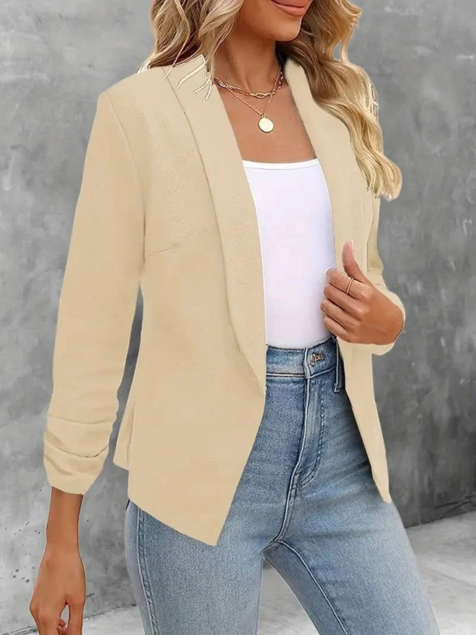 Stylish Women's Open Blazer