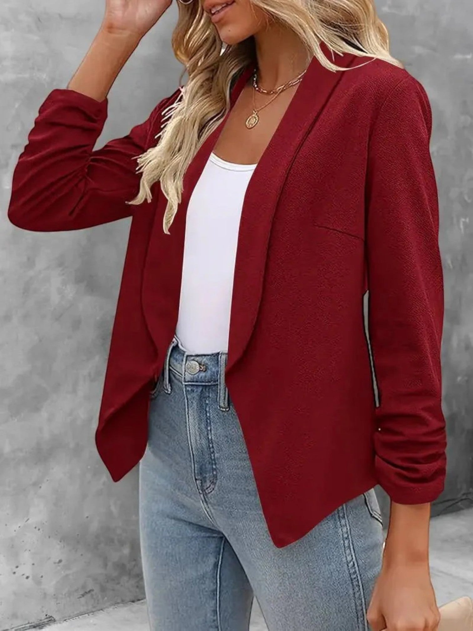 Stylish Women's Open Blazer