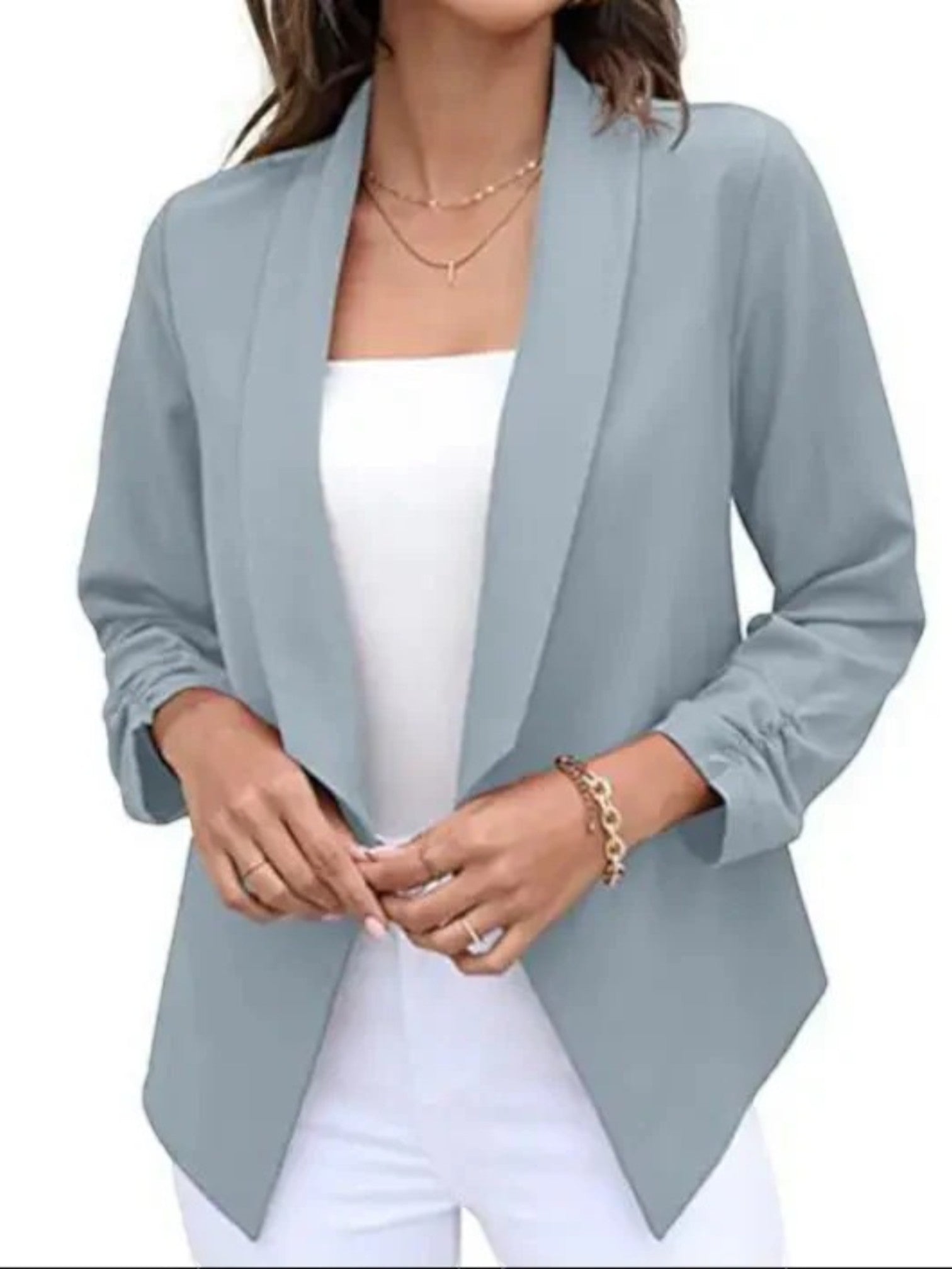 Stylish Women's Open Blazer