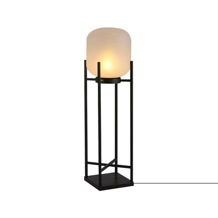 Solar floor lamp lantern for outdoors