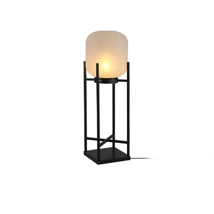 Solar floor lamp lantern for outdoors