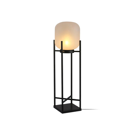 Solar floor lamp lantern for outdoors