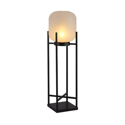 Solar floor lamp lantern for outdoors