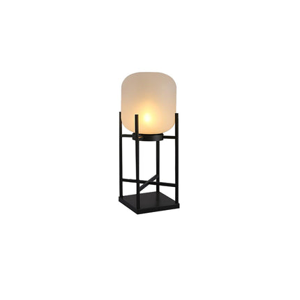Solar floor lamp lantern for outdoors