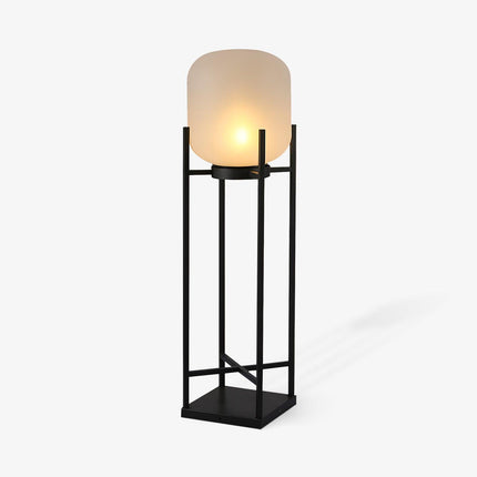 Solar floor lamp lantern for outdoors