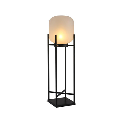 Solar floor lamp lantern for outdoors