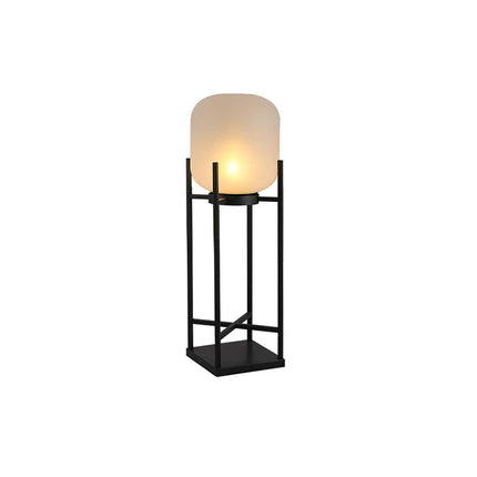 Solar floor lamp lantern for outdoors