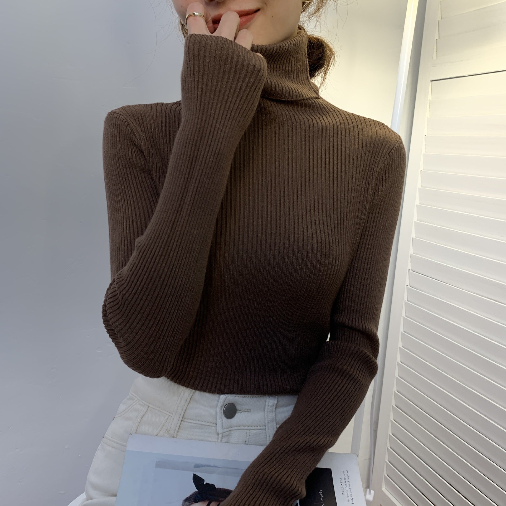 Turtleneck Sweater for Women
