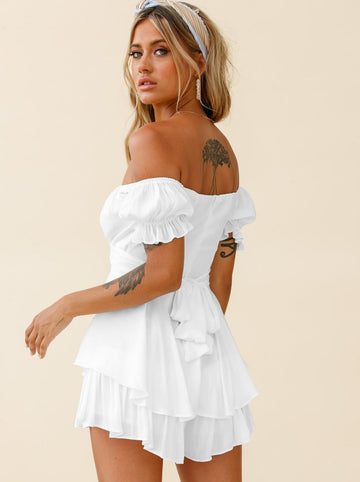 Summer Off-Shoulder Mini Dress