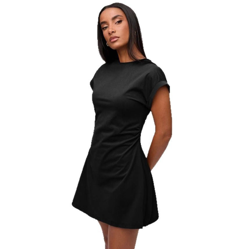Casual Minimalist T-Shirt Dress for Women