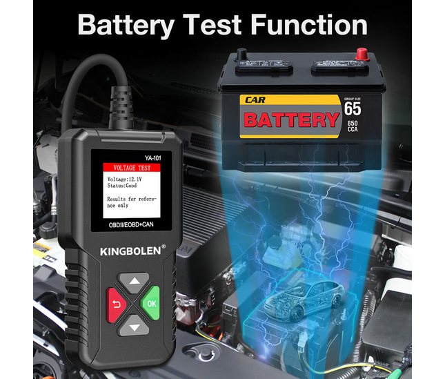 Plug and play OBD2 scanner tool for UK passenger vehicles