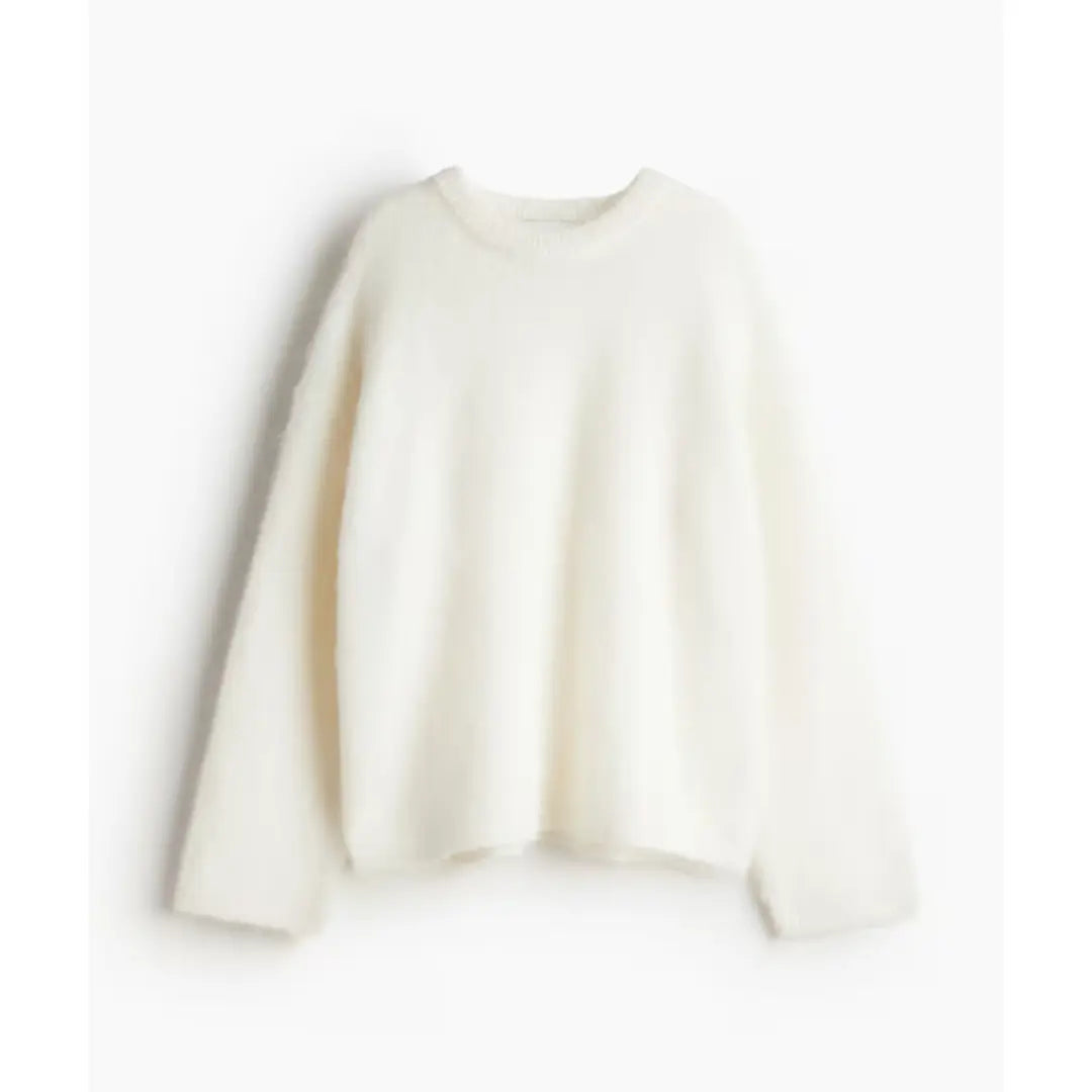 Oversized Mohair Blend Pullover