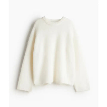 Oversized Mohair Blend Pullover