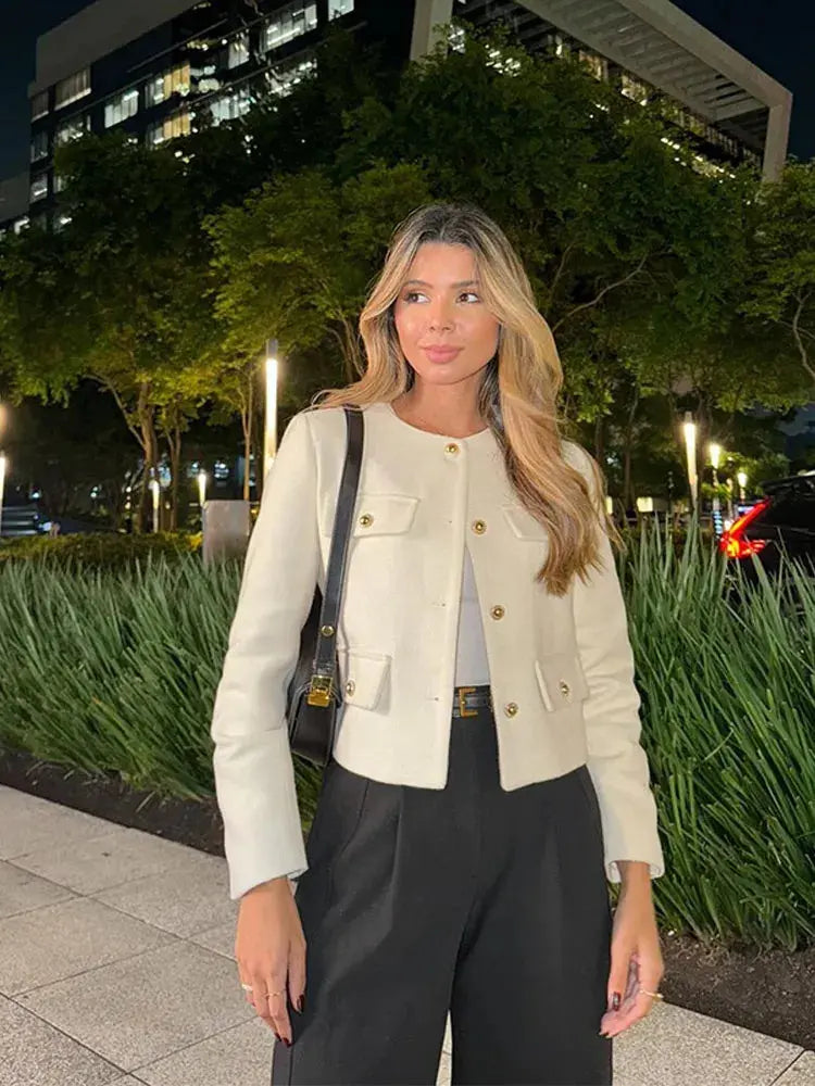 Classic Tweed Blazer