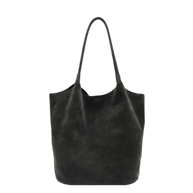 Sophia - Premium Suede Tote Bag