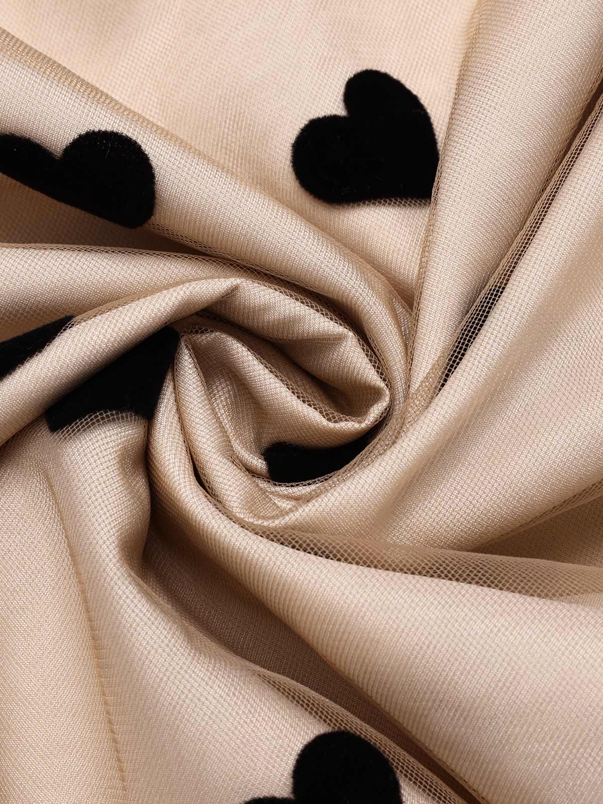 Black Polka Dot 1950s Flared Dress - Vintage Swing Dress