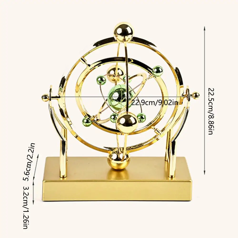 Celestial Orbit Pendulum | Kinetic Desk Sculpture