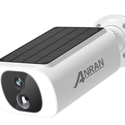 3MP Solar Powered Outdoor Wireless Security Camera with Night Vision and Motion Detection